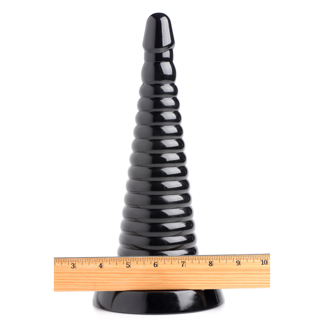 Analplug Dehner gerippt 24,5 x Ø 8,9 cm