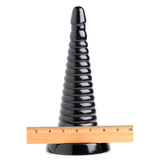 Analplug Dehner gerippt 24,5 x Ø 8,9 cm