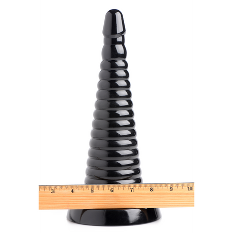 Analplug Dehner gerippt 24,5 x Ø 8,9 cm