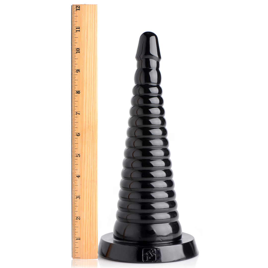 Analplug Dehner gerippt 24,5 x Ø 8,9 cm