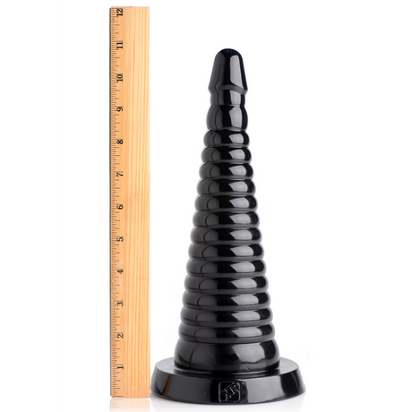 Analplug Dehner gerippt 24,5 x Ø 8,9 cm