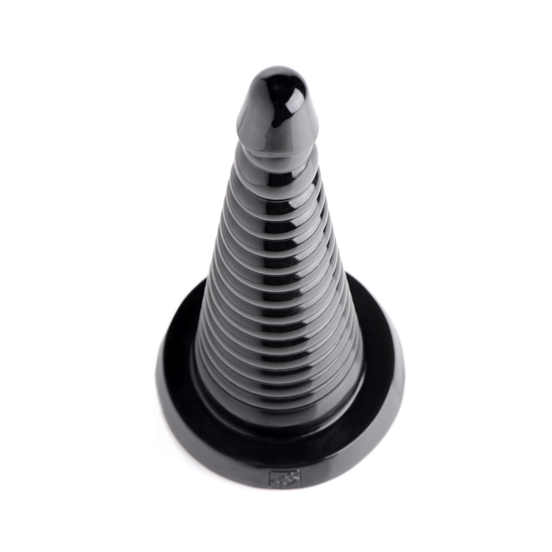 Analplug Dehner gerippt 24,5 x Ø 8,9 cm