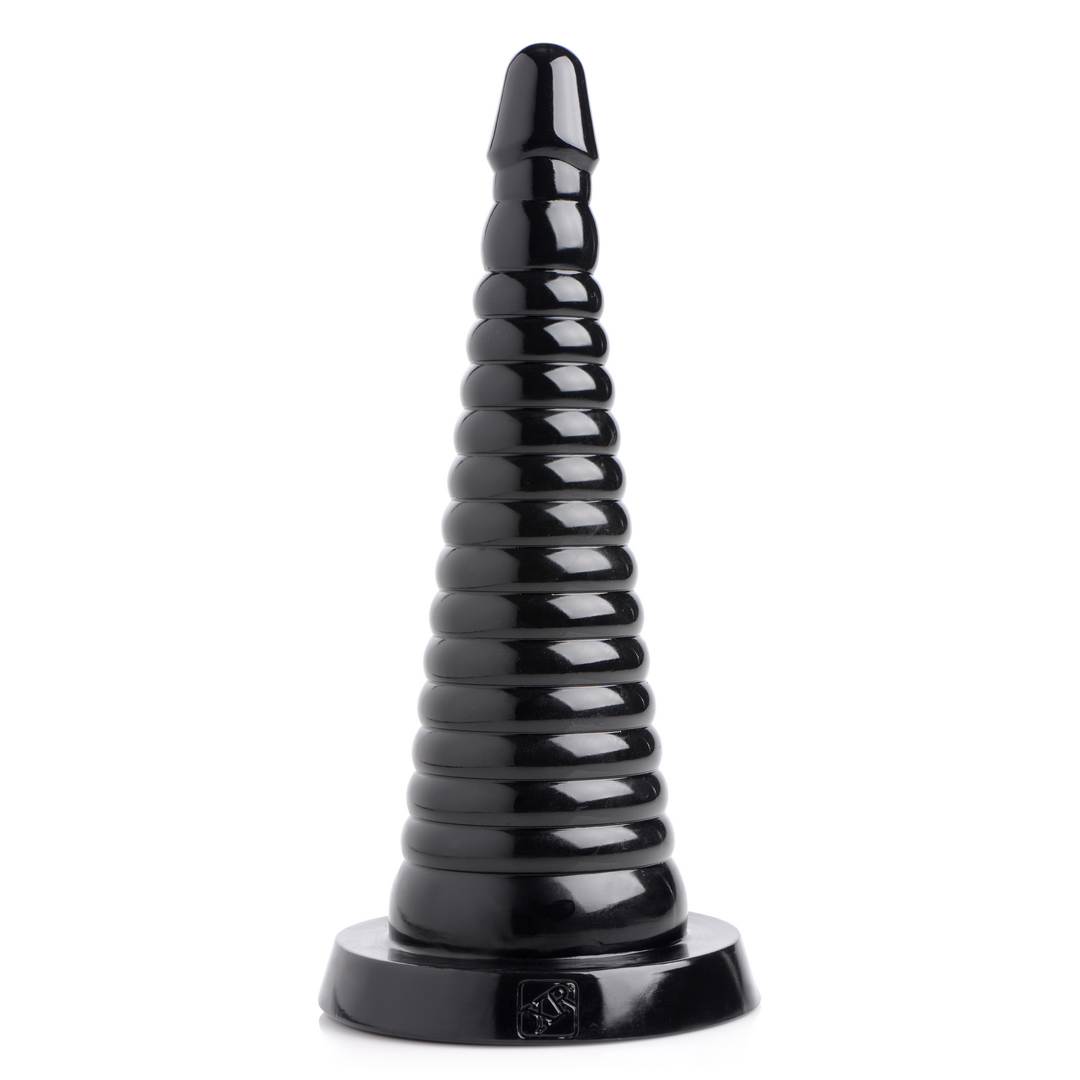 Analplug Dehner gerippt 24,5 x Ø 8,9 cm