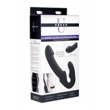 Realistischer Vibrator Evoke ohne Gurt Schwarz 15,9 x Ø 4,1 cm