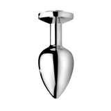 Analplug Gem klein Durchsichtig 6,3 x Ø 2,8 cm