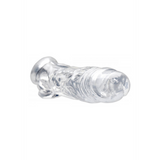Penishülle realistisch mit Hodenstretcher Durchsichtig 21,6 x Ø 4,4 cm
