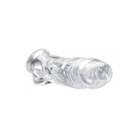Penishülle realistisch mit Hodenstretcher Durchsichtig 21,6 x Ø 4,4 cm