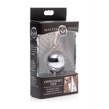 Hodengewicht Orb mit Befestigungspunkt Silber 3,8 x Ø 3,8 cm