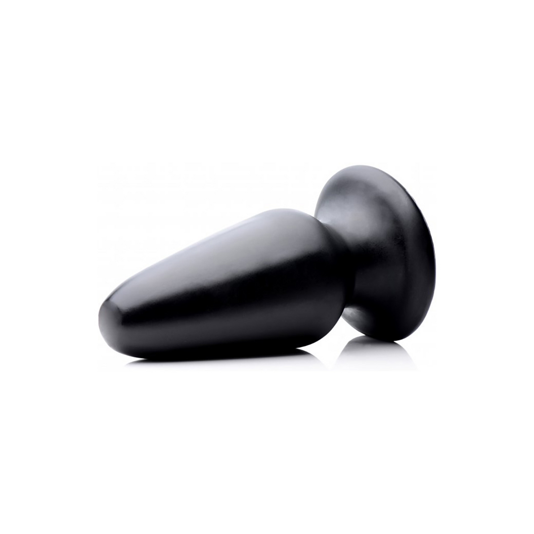 Analplug Gigantor XXXL konisch Schwarz 22,2 x Ø 12,1 cm