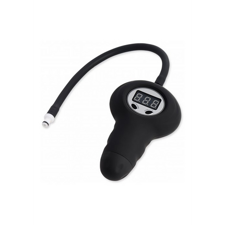 Penispumpe digital mit Anschluss Schwarz 38,7 cm
