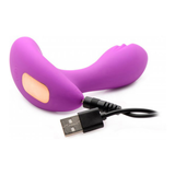 G-Punkt-Stimulator G-Pearl mit beweglichen Perlen Violett 8,9 x Ø 3,2 cm