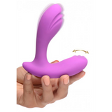 G-Punkt-Stimulator G-Pearl mit beweglichen Perlen Violett 8,9 x Ø 3,2 cm