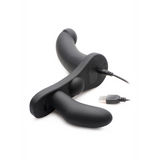 Strap-on-Harness Double Take Schwarz 8,9 cm