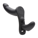 Strap-on-Harness Double Take Schwarz 8,9 cm