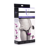 Strap-on-Harness Double Take Schwarz 8,9 cm