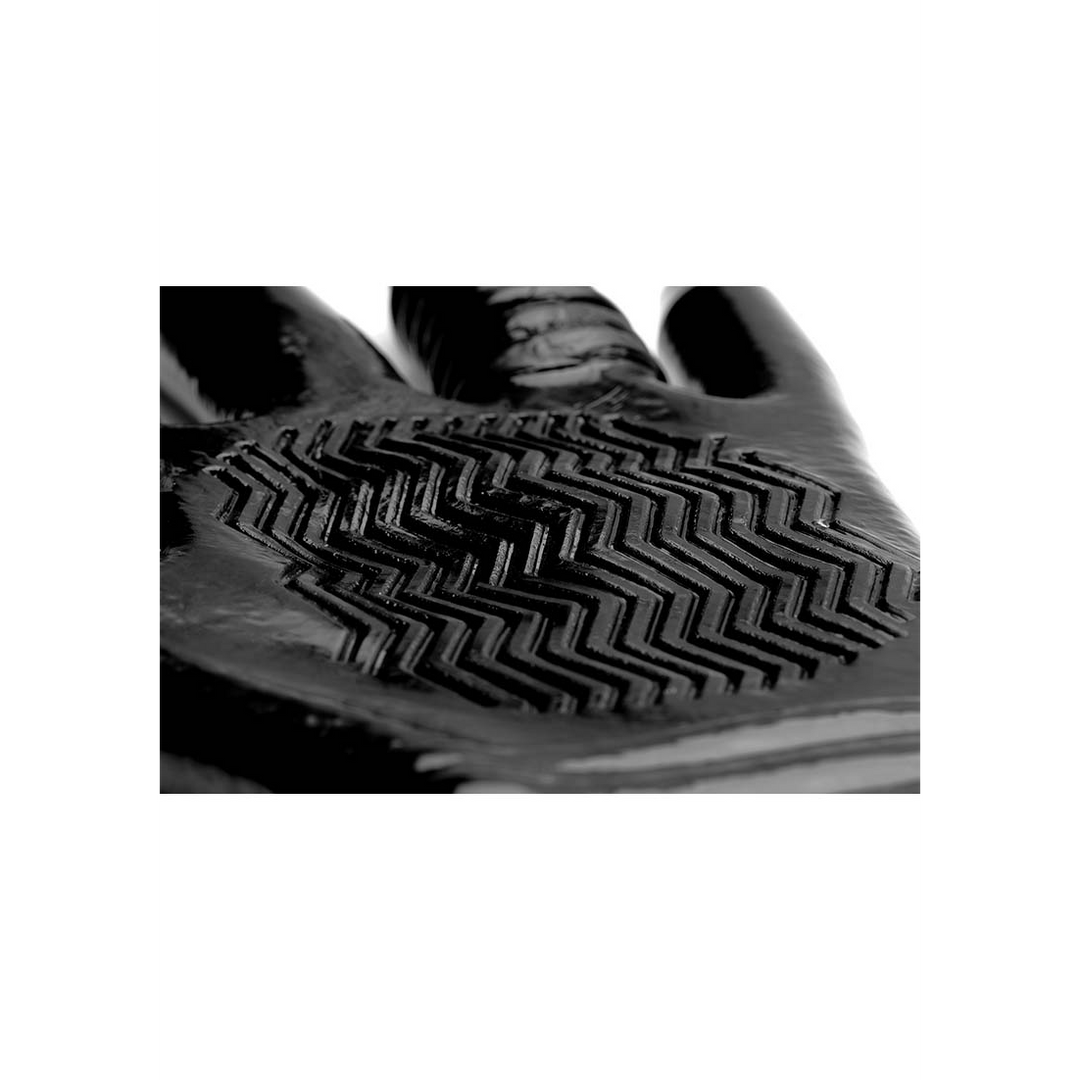 Fisting-Handschuh strukturiert Schwarz 40 cm