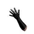 Handschuhe Master Series Pleasure Fister Fisting-Handschuh TPR Schwarz 40 cm