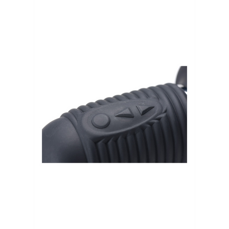 Realistischer Vibrator Power Pounder stoßend Schwarz 17,2 x Ø 4,7 cm