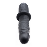 Realistischer Vibrator Power Pounder stoßend Schwarz 17,2 x Ø 4,7 cm