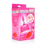 Vaginalpumpe mit kleinem Zylinder Pink 7,1 x Ø 5,1 cm