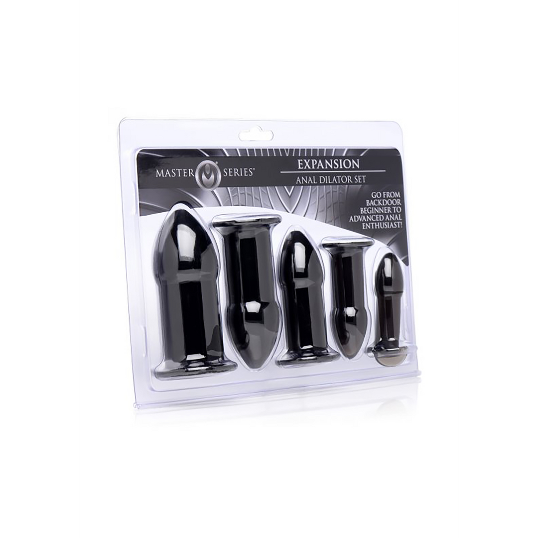 Anal-Dehnungs-Set Schwarz