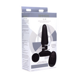 Analplug Slim R mit Fernbedienung Schwarz 11,8 x Ø 3,9 cm