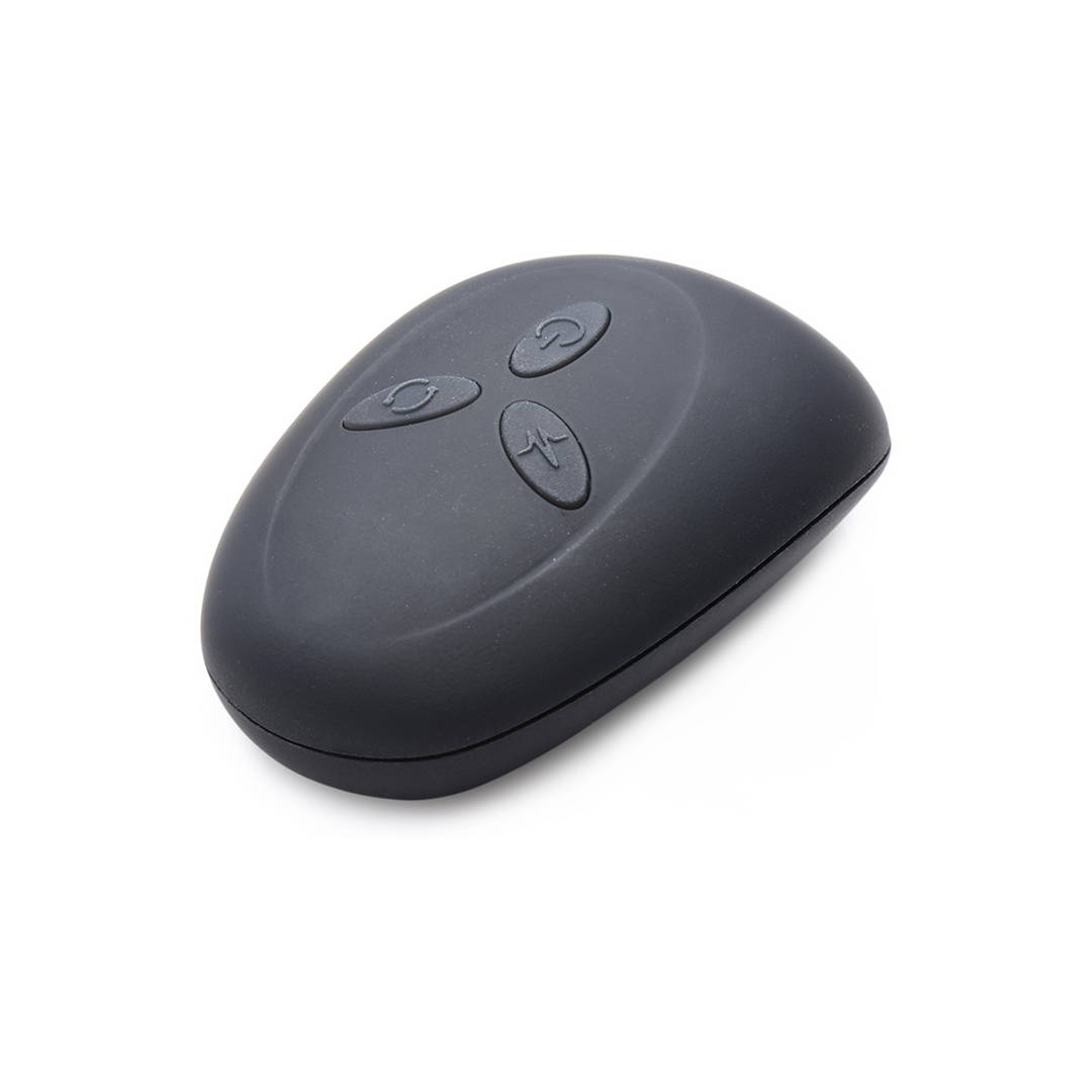 Analplug Slim R mit Fernbedienung Schwarz 11,8 x Ø 3,9 cm