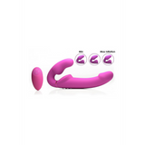 Strap-on Evoke Ergo Fit ohne Gurt mit Fernbedienung Violett 24,2 cm