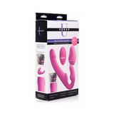 Strap-on Evoke Ergo Fit ohne Gurt mit Fernbedienung Violett 24,2 cm