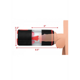 Masturbator Zunge leckend Rot 14 cm