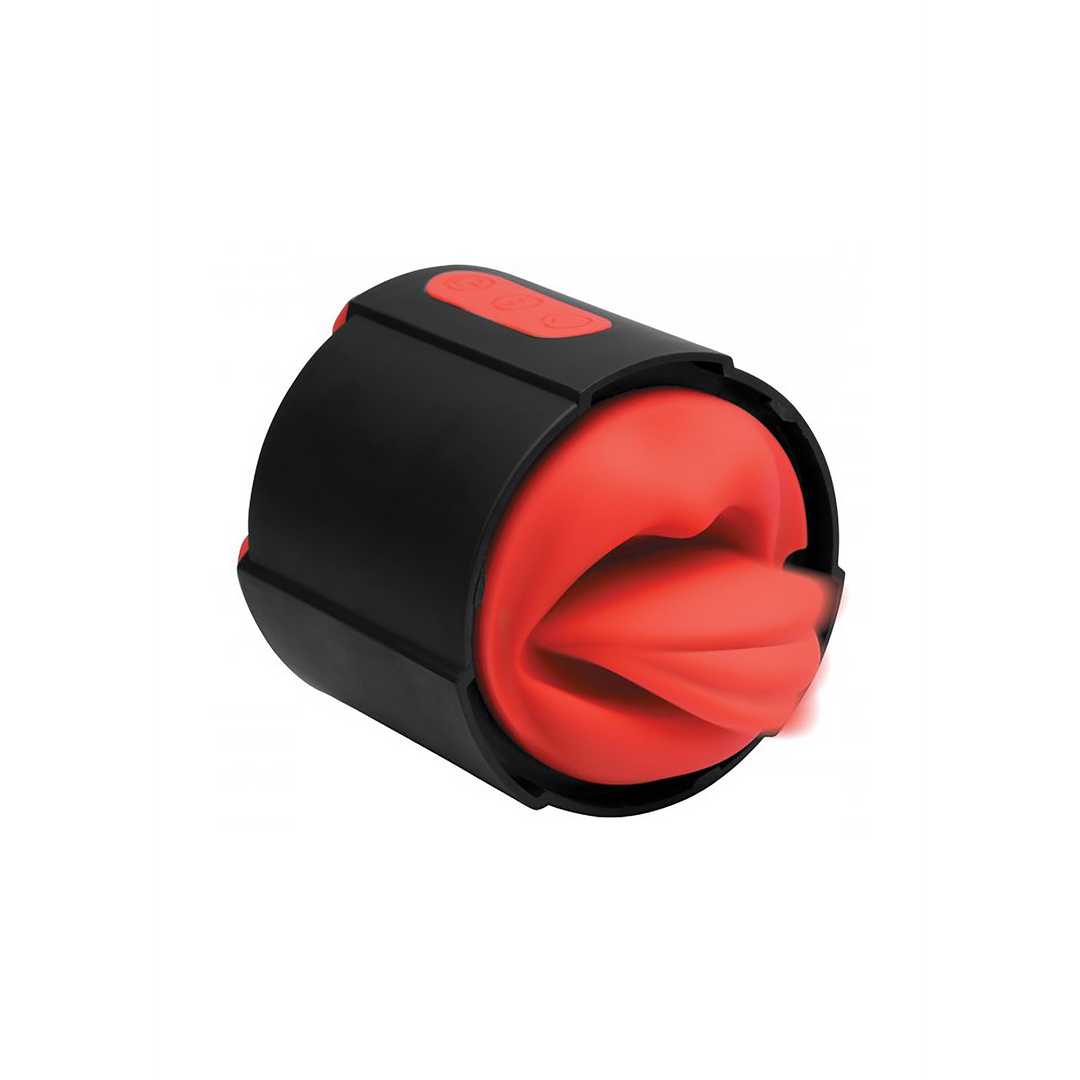Masturbator Zunge leckend Rot 14 cm