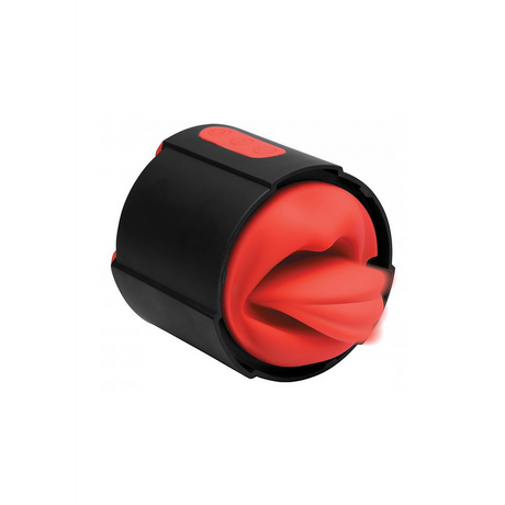 Masturbator Zunge leckend Rot 14 cm