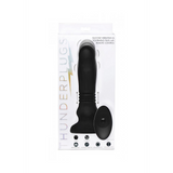 Analvibrator anschwellend mit Stoßfunktion Schwarz 16,5 cm