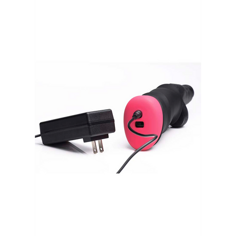 Dildo Mega Pounder stoßend Schwarz
