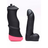 Dildo Mega Pounder stoßend Schwarz