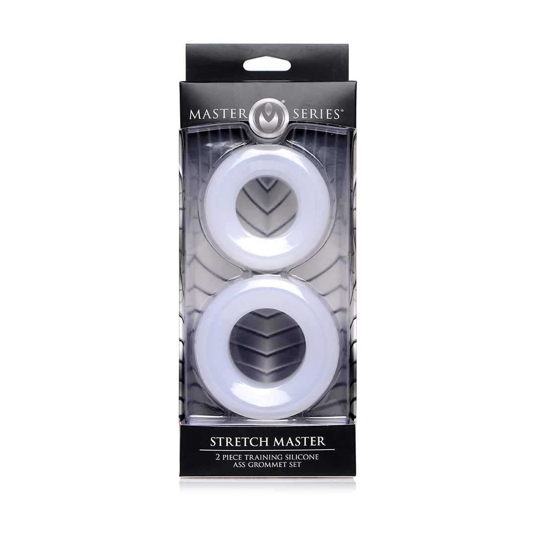 Anal-Ring-Set Stretch Master 2-teilig Weiß