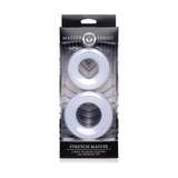Anal-Ring-Set Stretch Master 2-teilig Weiß