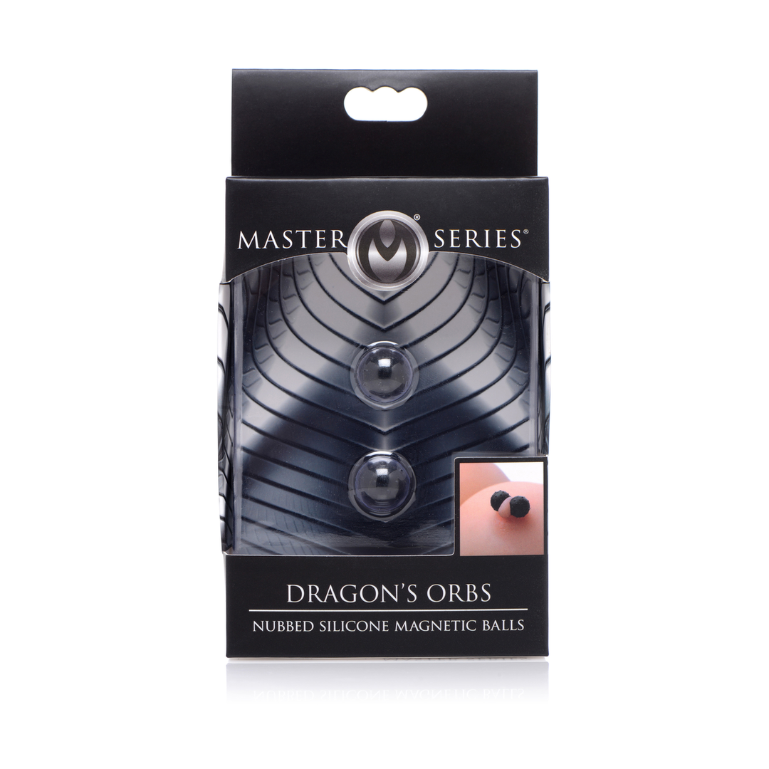 Magnetkugeln Drachen aus Silikon Schwarz 1,1 x Ø 1,1 cm