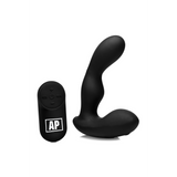 Prostata-Stimulator P-Stroke mit 7 Geschwindigkeiten Schwarz 10 x Ø 3 cm