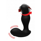 Prostata-Stimulator P-Gyro rotierend mit 7 Geschwindigkeiten Schwarz 9 x Ø 3 cm