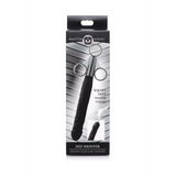Dildo Jizz Shooter Silikon mit Gleitgel-Applikator Schwarz 12,4 x Ø 2,2 cm
