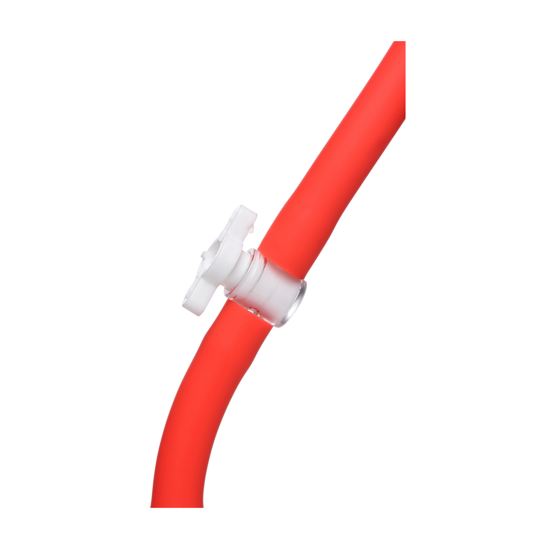 Brustsauger 3-Wege-Pumpensystem für Nippel und Klitoris Rot 21,5 cm