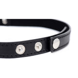 Halskette Dunkles Herz Choker Schwarz 44 cm