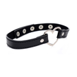 Halskette Dunkles Herz Choker Schwarz 44 cm