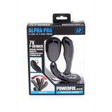 Prostata-Stimulator P-Bender biegbar mit 7 Geschwindigkeiten Schwarz 9,6 cm
