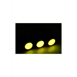 Analplug Silikon mit Vibration und LED Schwarz