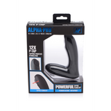 Prostata-Stimulator P-Pulse mit Klopffunktion und 12 Geschwindigkeiten Schwarz 9,3 cm