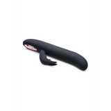 Rabbit-Vibrator Bling Bunny flexibel Schwarz 13,4 cm