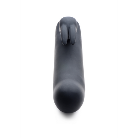Rabbit-Vibrator Bling Bunny flexibel Schwarz 13,4 cm