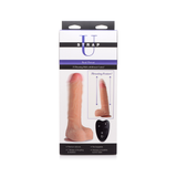 Dildo stoßend Silikon mit Fernbedienung Hautfarbe 15,2 cm